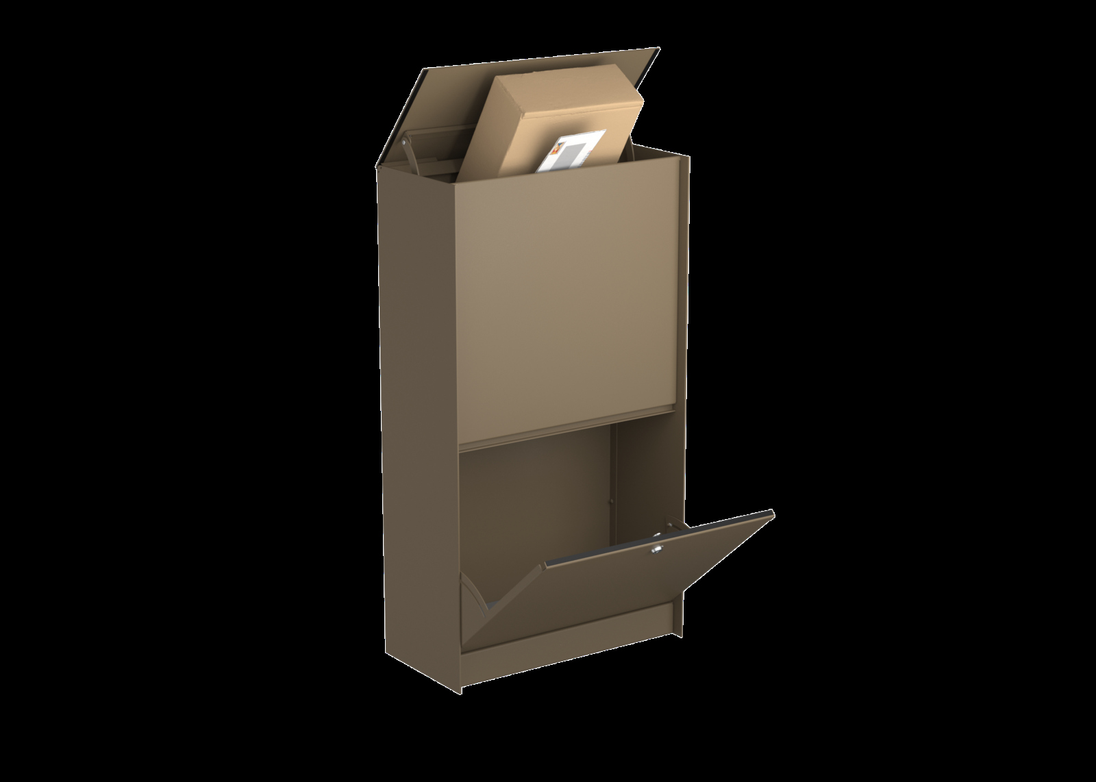 ONZO Dropbox Medium Frontdoor FRONT open BR