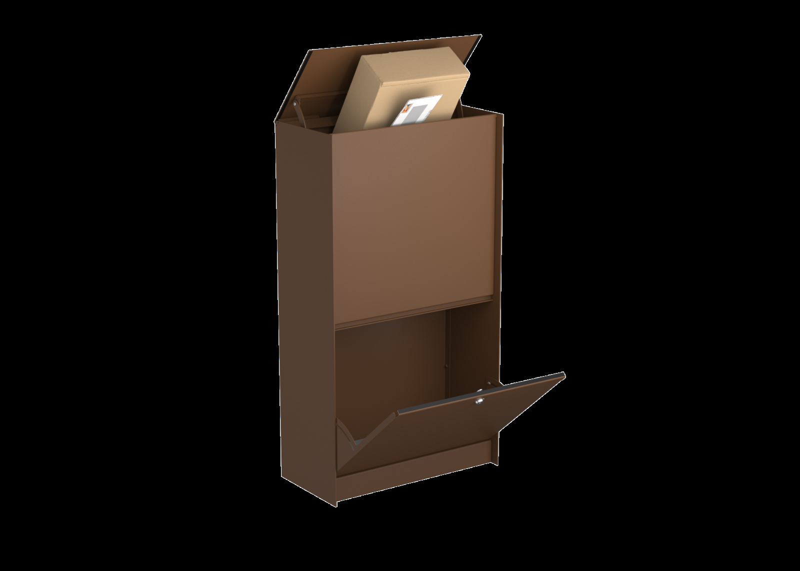 ONZO Dropbox Medium Frontdoor FRONT open CL