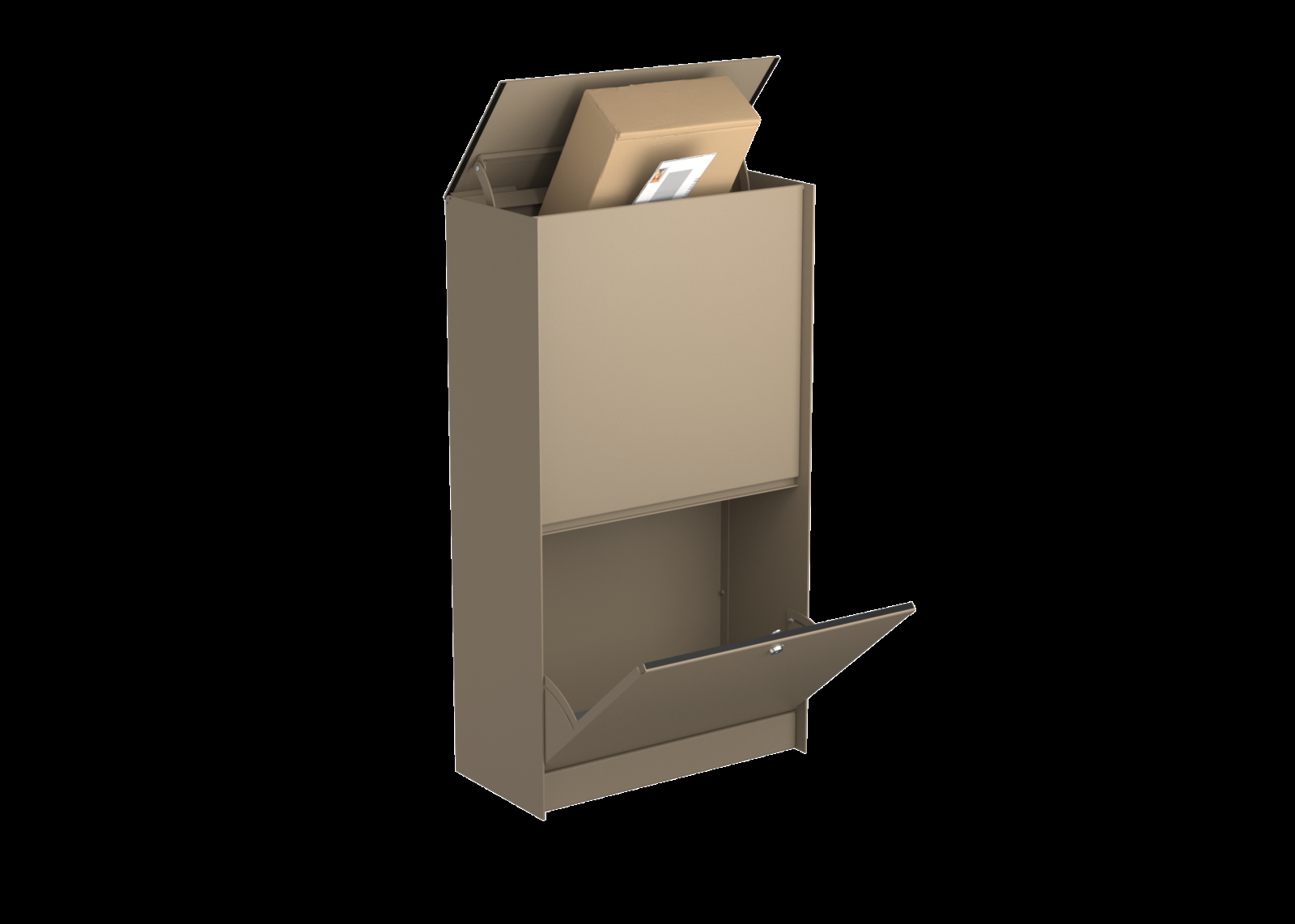 ONZO Dropbox Medium Frontdoor FRONT open LB